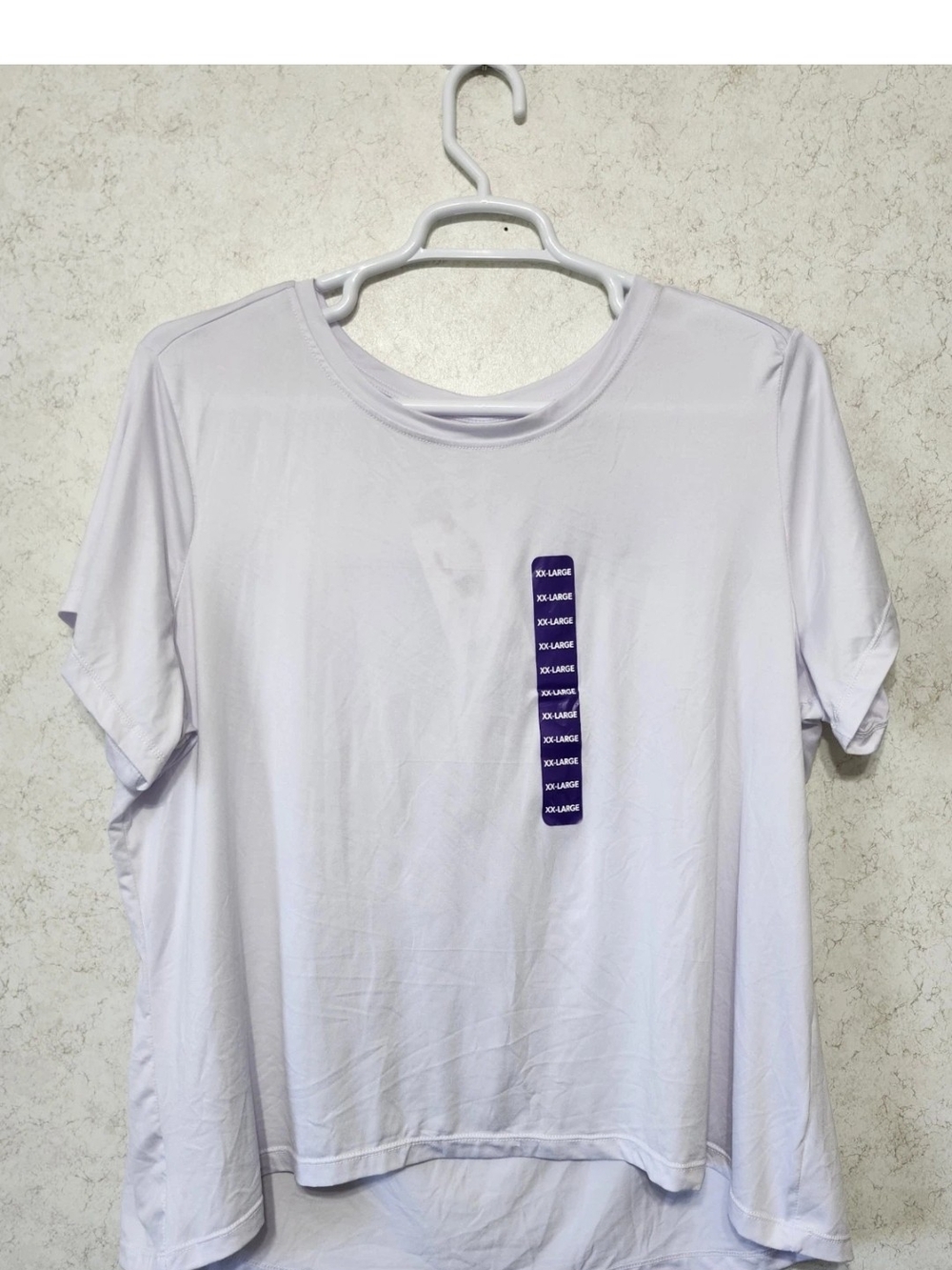 Ladies XXL Short Sleeve Active Tee Relaxed Fit Moisture Wicking Workout Outdoor